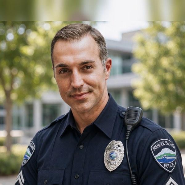 Cpl. Bobby Jira of the Mercer Island Police Department