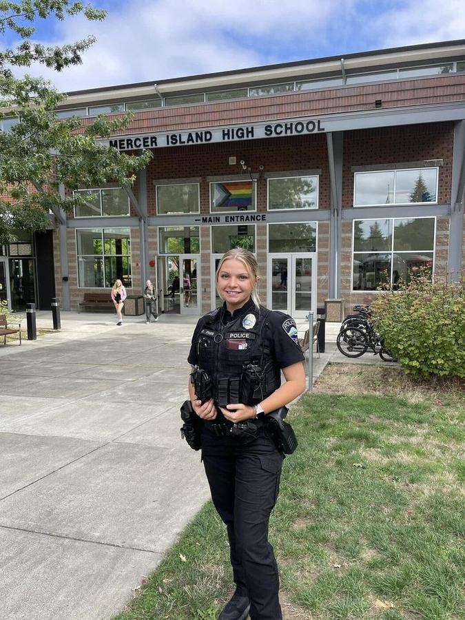 Officer at Mercer Island High School